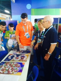 Patrick Murphy at CIFP Booth in Nanjing